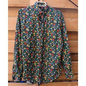 Simons le 31 Liberty Art Fabrics dress shirt